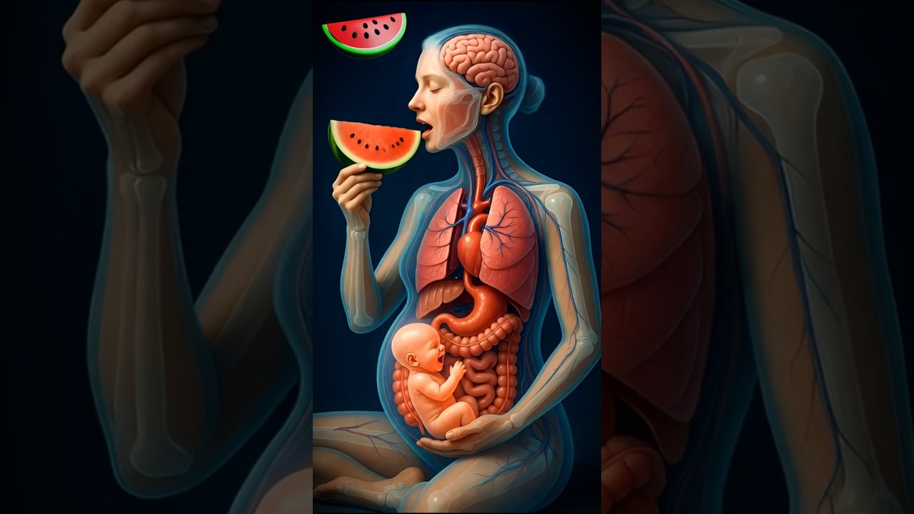 Hydration Secrets: How Watermelon Supports a Healthy Pregnancy 🍉