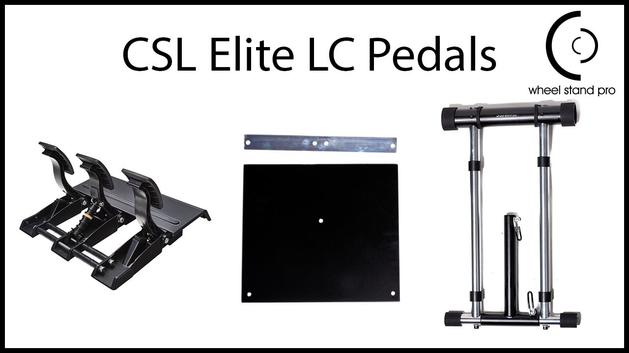 WSP GT2/GT3 stand setup for the CSL Elite pedals + Load Cell Brake