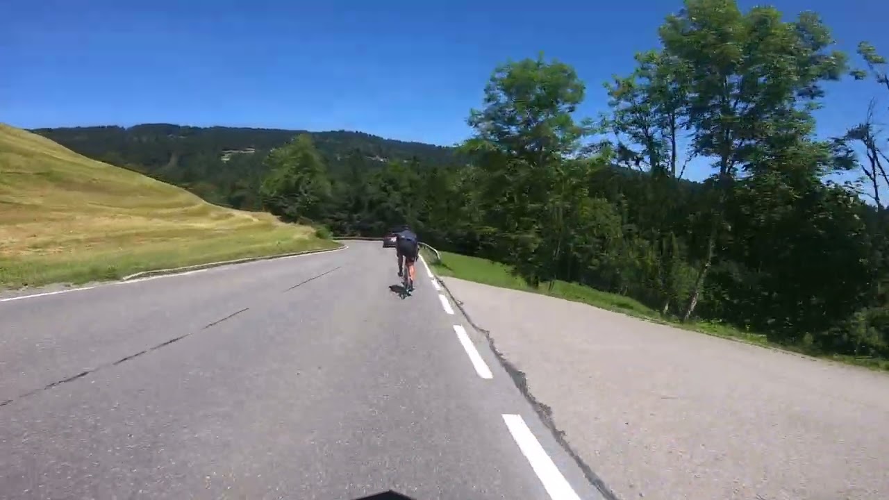 Epic Austria Motorcycle Tour | Yamaha MT-09 with Akrapovic & Quickshifter! VS Crazy Cyclist Video 13