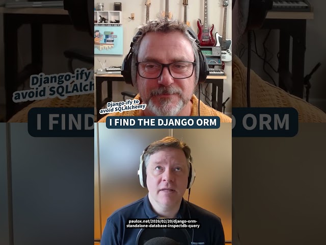 Django ORM as a Standalone Database Tool