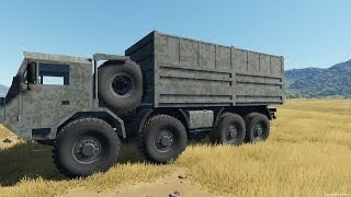 Outerra - Driving the Tatra T817 8x8
