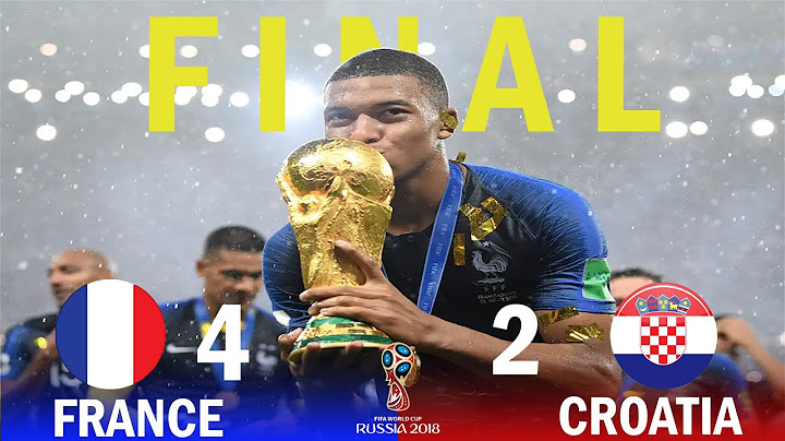 FIFA World Cup Final 2018 France vs  Croatia 4x2 All Goals & Highlights