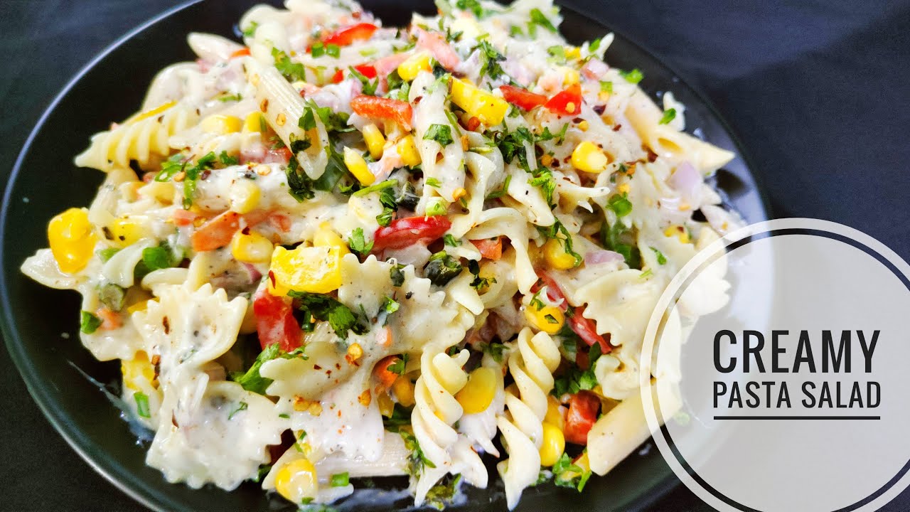 Creamy pasta salad recipe | How to make pasta salad at home| Macaroni salad | Rashmi's Choice