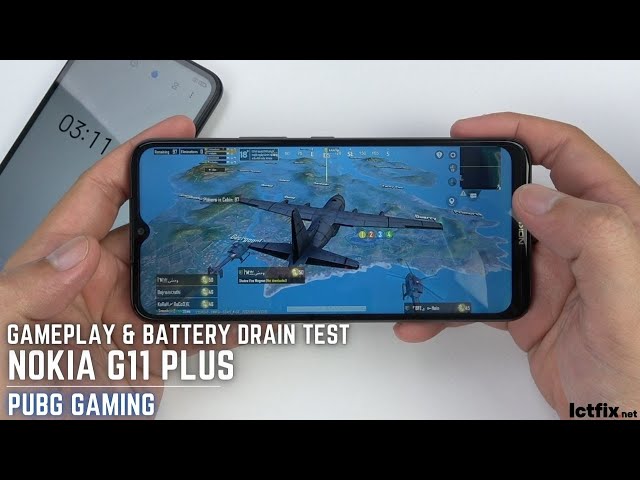 Nokia G11 Plus PUBG Mobile Gaming test | Unisoc T606, 90Hz Display