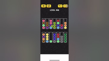Ball Sort stage 358 #games #puzzle #ballsort