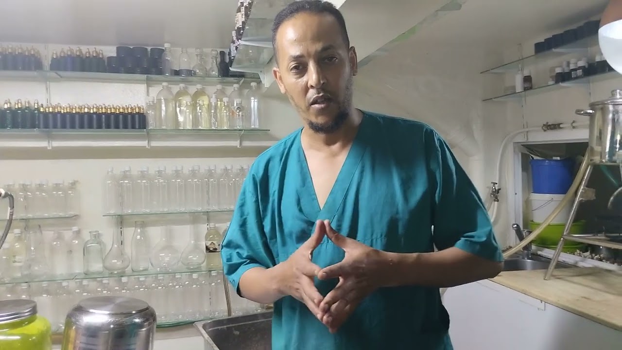 طريقة استخراج زيت الخزامى الاساسي.مع تبيين طريقة تقطيره بشكل مبسط