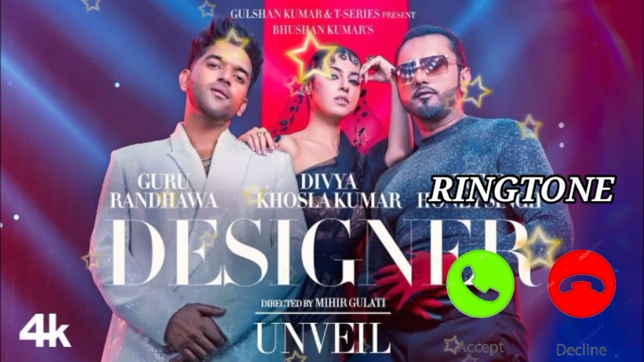 Designer Song Ringtone | Guru Randhawa | Yo Yo Honey Singh Ft. Divya Khosla Kumar | Bhushan Kumar