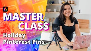 How to Make Pinterest Pins for the Holidays  | Adobe Express Masterclass