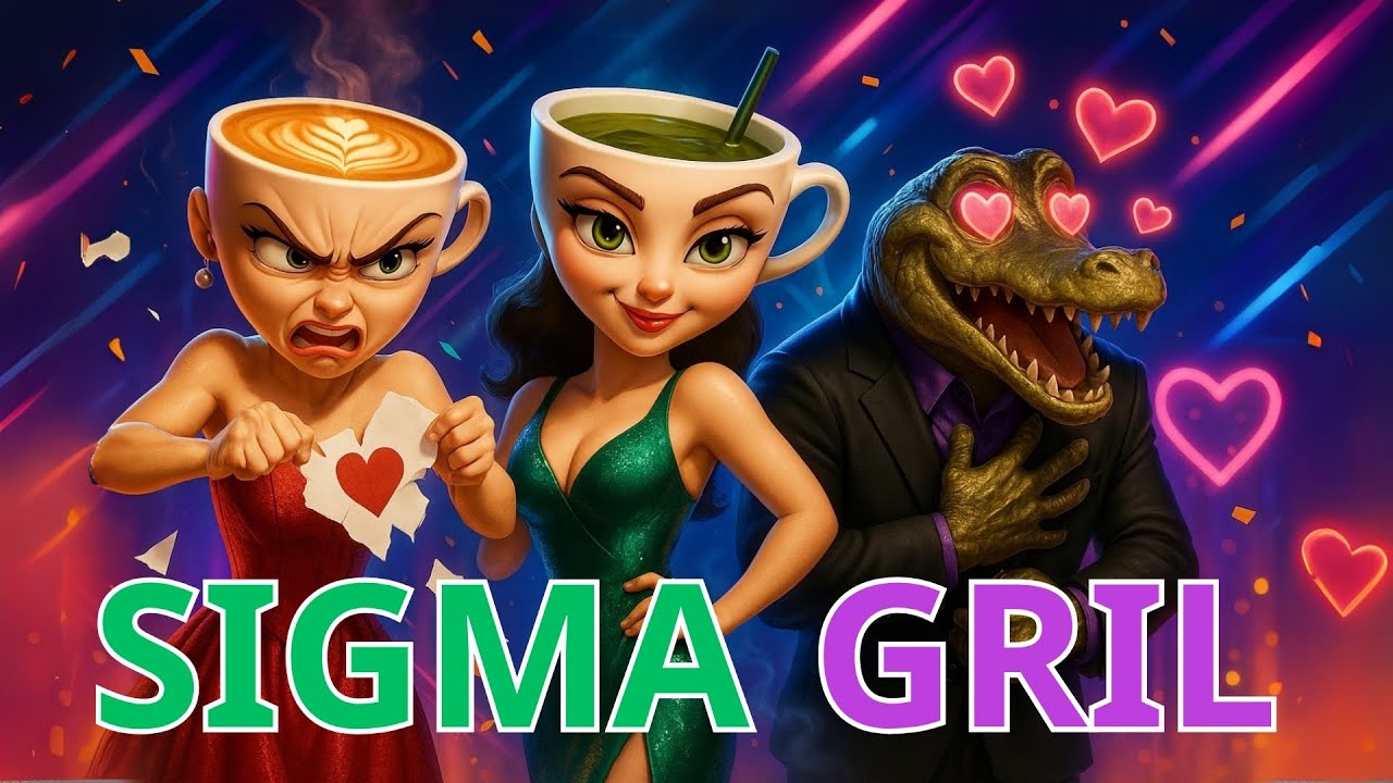 SIGMA GIRL x Ballerina Cappuccina | Heartbreaking Transformation Story (Official Music Video 4K)