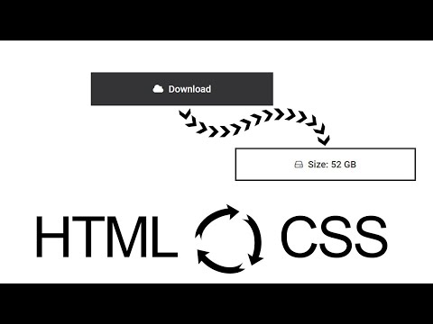 How to Create Download Button with File Size Indication Html CSS