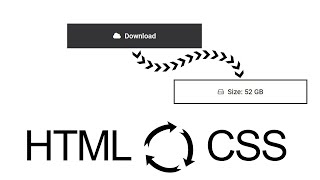 How to Create Download Button with File Size Indication Html CSS