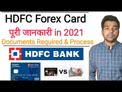 Forex Card 2021, HDFC forex card 2021, forex card process, credit card , ICSI forex card, forex card