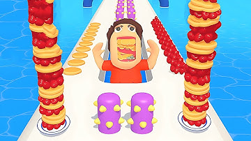 Pancake Run - SpeedRun All Levels Gameplay Walkthrough Android,ios New Update E2