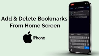 How To Add Bookmarks From iPhone Home Screen?