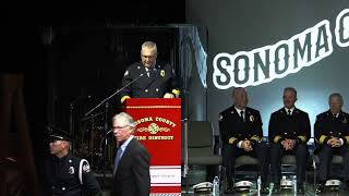Sonoma County Fire District - Badge Pinning Ceremony - 04-25-2025