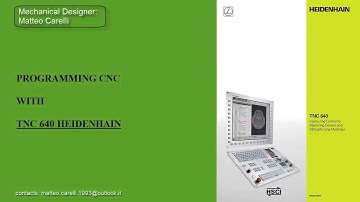 Heidenhain | TNC 640 | Programming with G-CODE ISO - CYCL DEF - LBL SET - LBL CALL