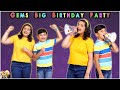 GEMS BIG BIRTHDAY PARTY | Fun, magic, games and much more | Aayu and Pihu Show