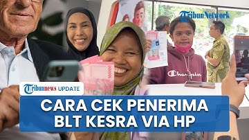 BLT Kesra Rp 900 Ribu Cair pada Desember 2025, Begini Cara Cek Status Penerimanya Melalui Ponsel