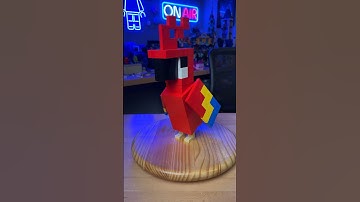 How to build a LEGO Minecraft Parrot like a pro… #shorts