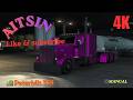 🚛 Peterbilt 389 🎮 4K Gameplay | Hazard Haul ⚠️ Sulphuric Acid Transport Idabel → Little Rock | ATS
