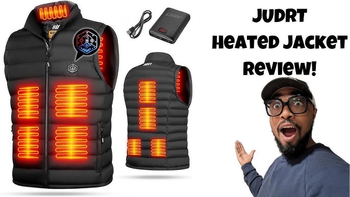 Dr.Prepare Unisex Heated Vest - 6 Heating Zones & Plus Size