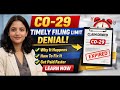 CO-29 Timely Filing Limit Denial | How AR Callers Resolve TFL Denials Step by Step - Lecture-3