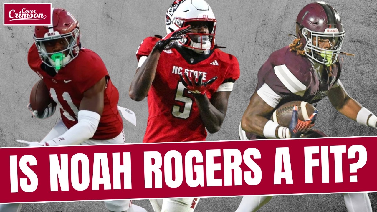 Noah Ruggery SECRET WEAPON? Analyzing How Noah Rogers Fits Alabama's WR Room ...