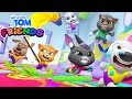 My Talking Tom Friends,My All Friends Come to my home 🏡 Here #talkingtom #games #tomfriends #funny 