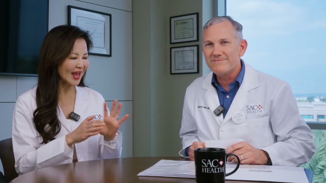 Dr. Jason Lohr and Dr. Bonnie Chi-Lum discuss sun protection