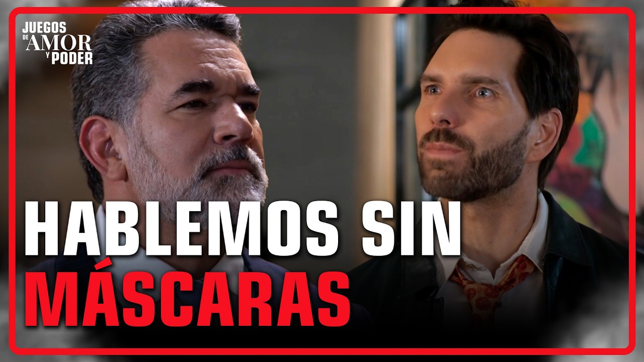 Roberto amenaza a Enrique con revelar sus secretos | Juegos de Amor y Poder 4/4 | Capítulo 13