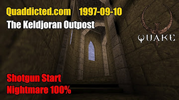 Quaddicted - 1997-09-10: outpost2.zip - The Keldjoran Outpost (Nightmare 100%)