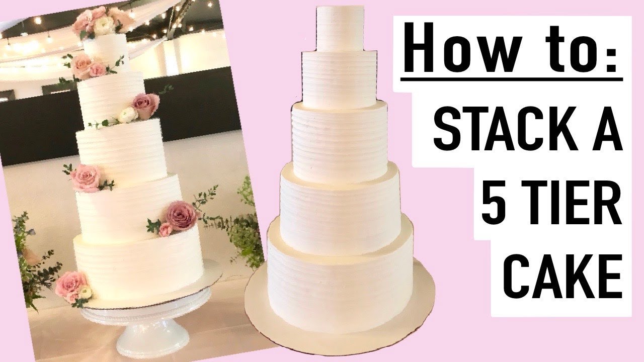 How to Stack a Wedding Cake