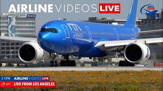 ITA Airways A330neo Roars to Life: Up Close & Loud Takeoff from LAX!