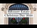 CHRISTMAS DAY BILTMORE ESTATE, Lots of snow! Asheville, NC | 4K Video
