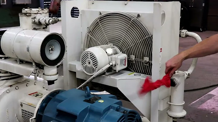 Gardner Denver EBHQJC 50HP Air Cooled Rotary Screw Air Compressor