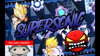 Geometry Dash - Supersonic By Zenthicalpha More 100%