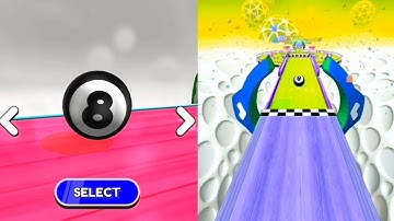 Going Balls Game Vs Reverse Video Gameplay - Walkthrough Android,iOS - Mobile Game New Update