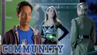 Abed Struggles To Direct His Sci-Fi Film Community Recycled Cinema Clip