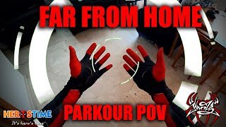 SPIDER-MAN GOPRO: FAR FROM HOME - Parkour Chase in POV!