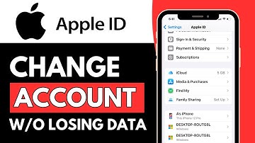 How To Change Apple ID Account Without Losing Data - Full Guide