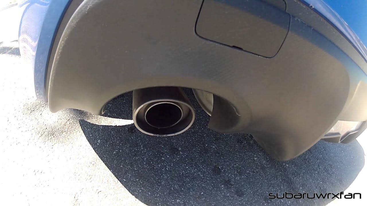 Subaru BRZ Stock Exhaust Sound YouTube