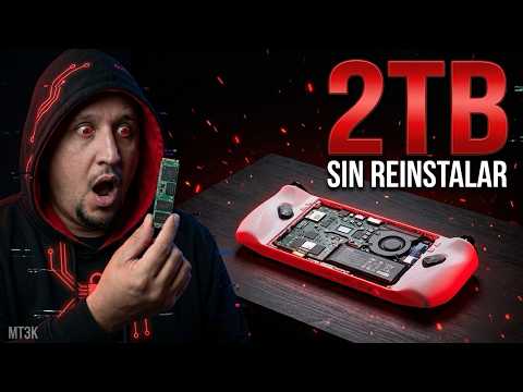Clonación de SSD paso a paso — Más ESPACIO en tu Xbox Ally SIN reinstalar NADA