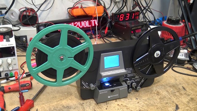 Kodak Reels 8mm & Super 8mm Film Digitizer Setup 