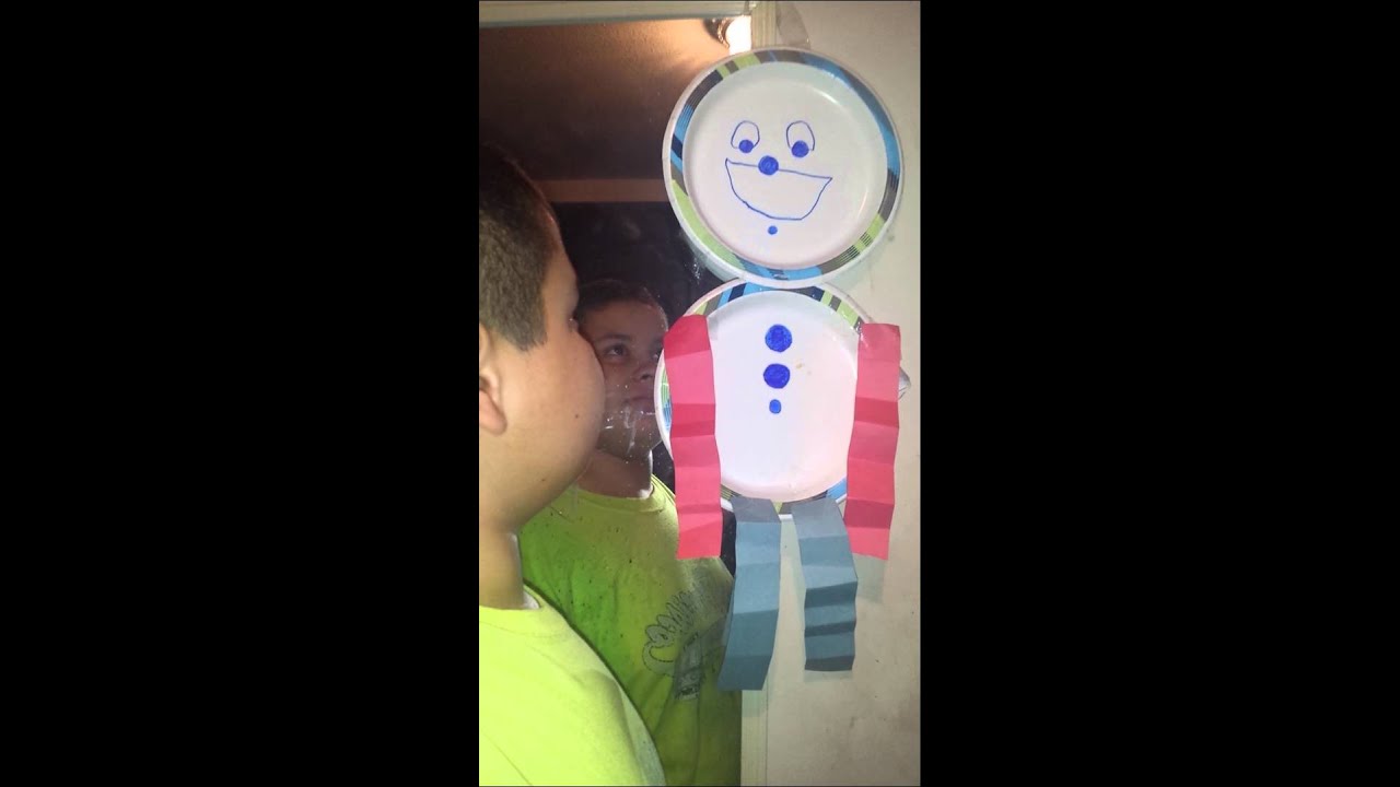 My very first paper plate man from fnaf 2 YouTube