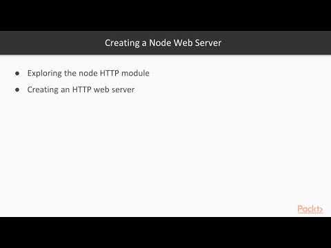 Node.js in 7 Days:  Creating Node Web Server | packtpub.com