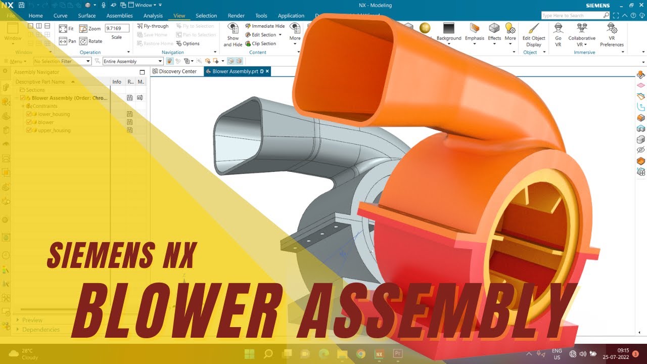 BLOWER ASSEMBLY | SIEMENS NX