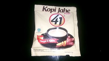 Review Produk #435 : Kopi Jahe Plus 41