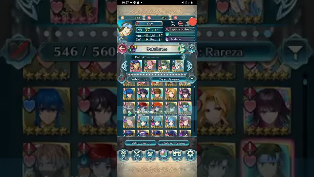 Fire emblem Heroes Personajes de Blazing Sword