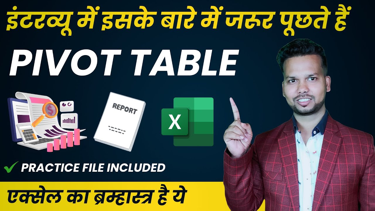 How to Use Pivot Table in MS Excel | Excel MIS Tutorial | Pivot Table ...