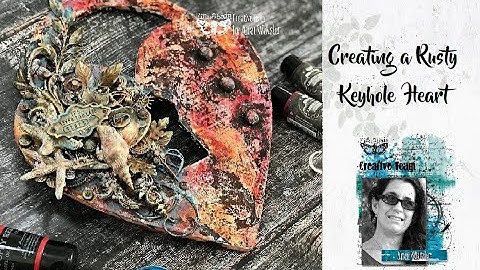 Step by Step tutorial - Creating a Rusty Heart Padlock with anat